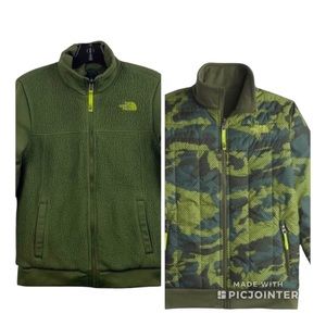 North Face Yukon Heatseeker Insulated Reversible Jacket Boy’s Med (10/12)